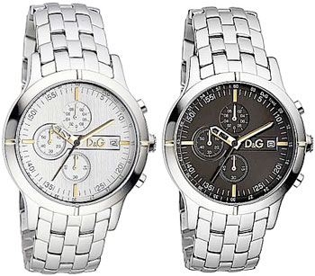 【楽天市場】D&G 腕時計ドルガバ アナログウォッチ クロノグラフブラック×シルバーホワイト×シルバーDOLCE