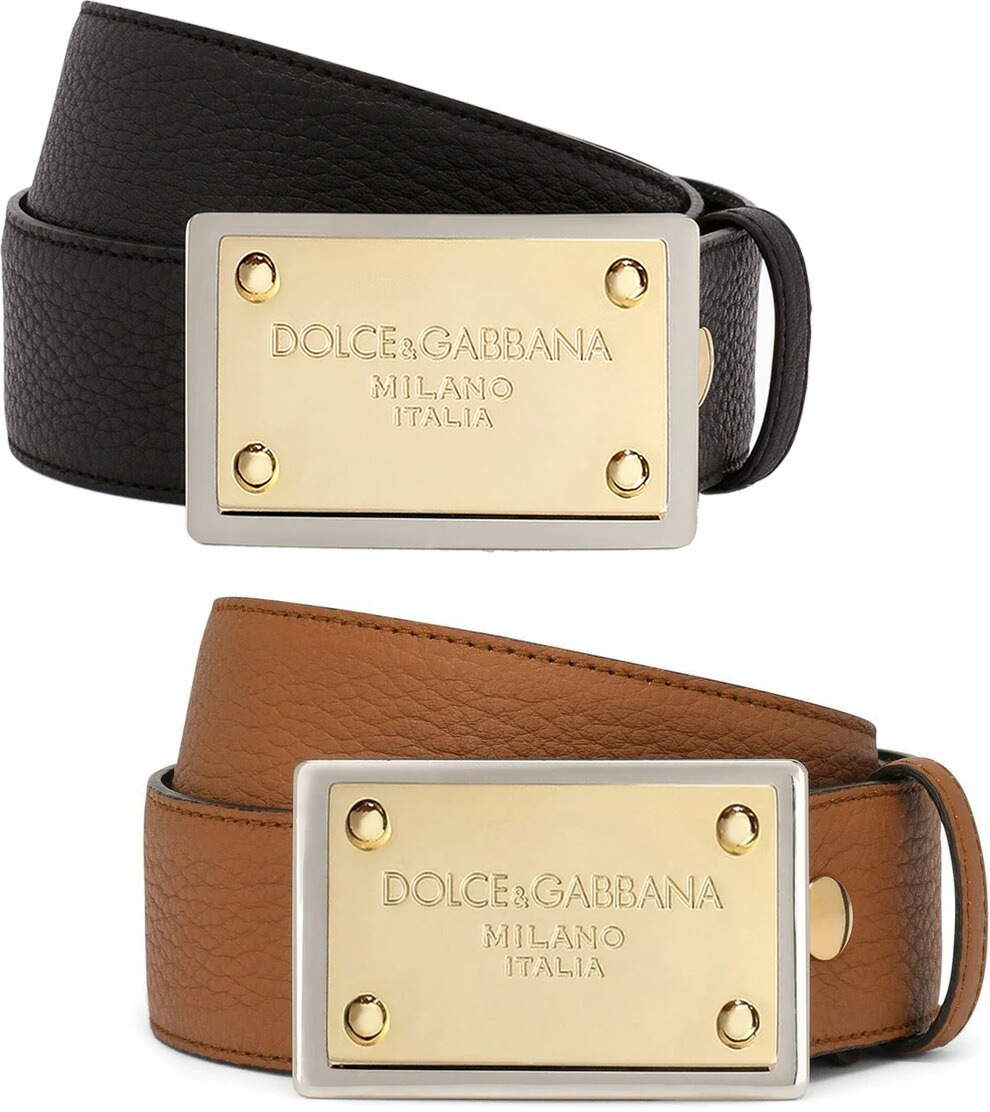 DOLCE&GABBANAのバックル 楽天市場】DOLCE＆GABBANAドルチェ＆ガッバーナロゴベルト