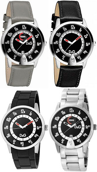 DOLCE&GABBANA 腕時計 ドルチェ＆ガッバーナ メンズウォッチ ブラックレザーベルト DW0622 グレーレザーベルト DW0623 ステンレスベルト DW0624 ブラックラバーベルト DW0626 D&G WATCH ASPEN ドルガバ アナログ ディー＆ジー アスペン 男性用