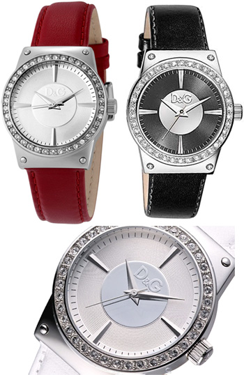 【楽天市場】D&G DOLCE&GABBANA 腕時計ドルガバ ウォッチ サンダンスレッド ホワイト ブラックDW0526REDW0524WHDW0528BKレザーベルト ラインストーン
