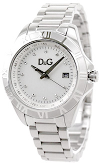 【楽天市場】DOLCE&GABBANA 腕時計ドルチェ＆ガッバーナ レディースウォッチラインストーン×シルバーステンレスベルトラインストーン 日付表示D&G WATCH DW0765SLWH
