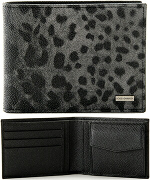 楽天市場】DOLCE&GABBANA D&Gドルチェ＆ガッバーナ二つ折り札入れ 折り