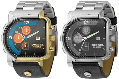 【楽天市場】ディーゼル 腕時計DIESELシルバー×ブラック DZ4159ゴールド×ブラック DZ4160アナログウォッチメンズ ウォッチ