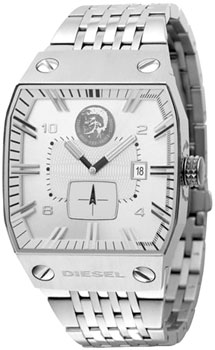 【楽天市場】DIESEL ディーゼル 腕時計シルバー DZ9037メンズ ウォッチモヒカン Watchメタルバンドカレンダー表示4ポイントビス