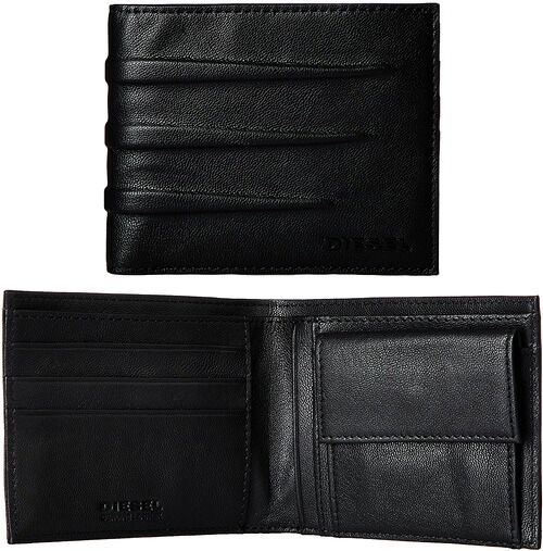 DIESEL ディーゼル\u003cBR\u003e御釣り入れ付き添い人２つ折り札入れ\u003cBR\u003eエン元締め処理ネイルグリップ\u003cBR\u003eスクラッチスリーライン\u003cBR\u003e黒いことロゴタイプ 二つ折り札入れ 引掻き\u003cBR\u003eシープスキンレザー\u003cBR\u003eMONSTERY HIRESH S WALLET T8013BK\u003cBR\u003e変わり種 さいふ サイフ 札入れ 財布・ケース-バッグ・小物・ブランド雑貨