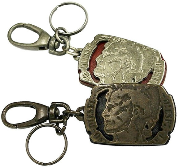 diesel ディーゼル キーホルダー キーチャーム ストラップ X09019 楽天市場】DIESEL ディーゼル キーリング BUSY-KEY X09019 P0685