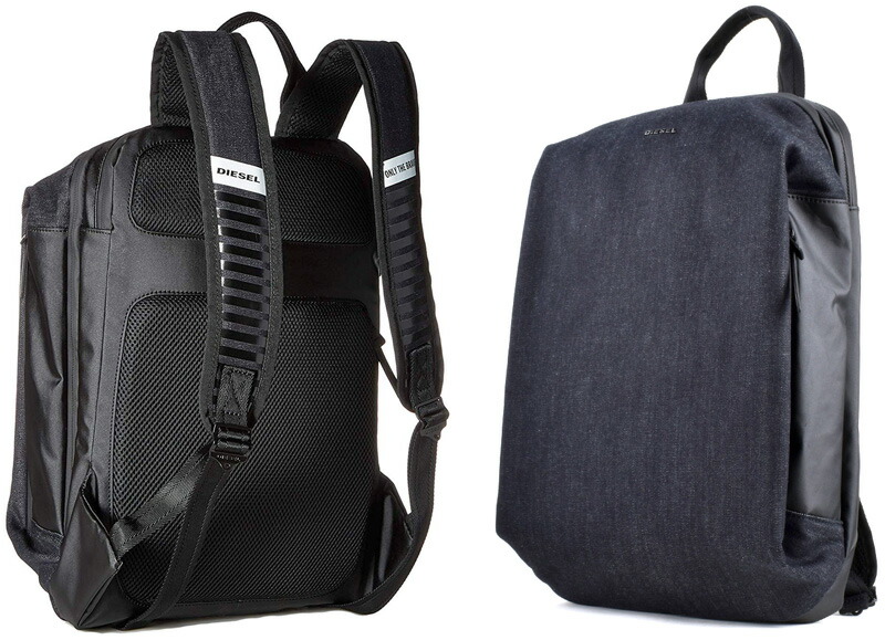 DIESEL ディーゼル リュック バックパック デニム DSL-1978 ディーゼル DIESEL バックパック リュック デニム ネイビー 紺