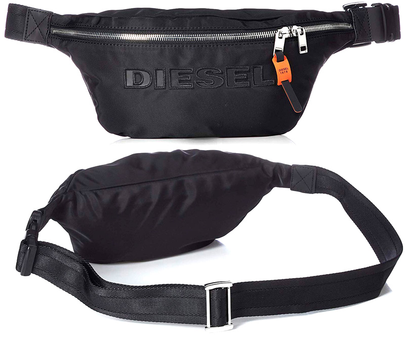 楽天市場】DIESEL ディーゼルウエストポーチ ボディーバッグブラック