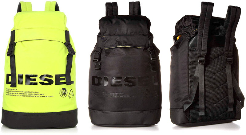 楽天市場】DIESEL ディーゼルセンターロゴ リュックサック便利な 
