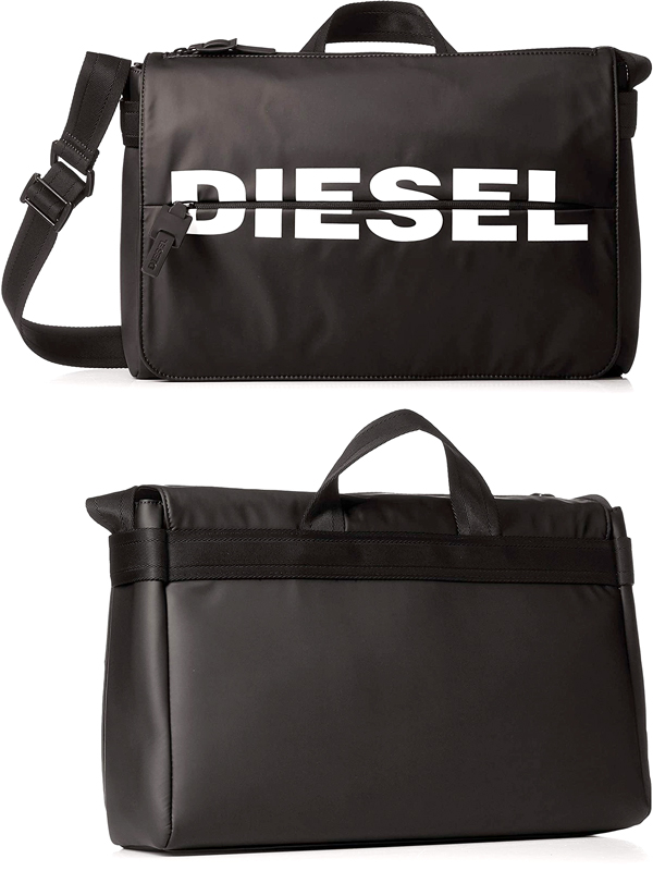 楽天市場】DIESEL ディーゼル斜め掛けショルダーバッグブルー ブラック