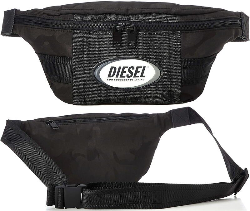 極美品　DIESEL ダブルジップ ボディバッグ クロスボディー カモフラ Amazon | [Diesel] (ディーゼル) メンズ カモフラ柄 クロス