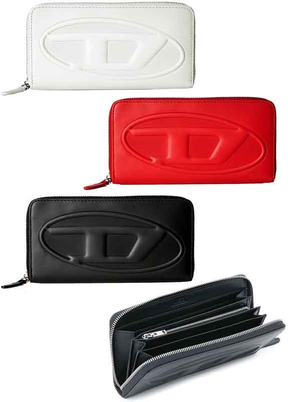 楽天市場】DIESEL ディーゼルラウンドファスナー長財布インディゴ