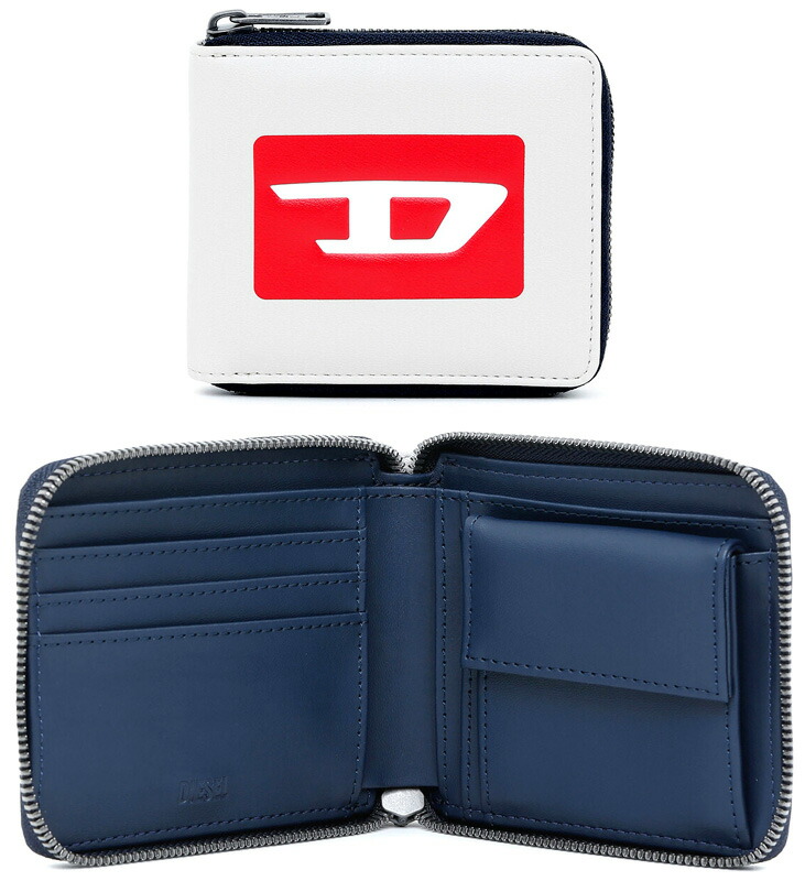 楽天市場】DIESEL ディーゼル メンズL字ファスナー小銭入れ付き