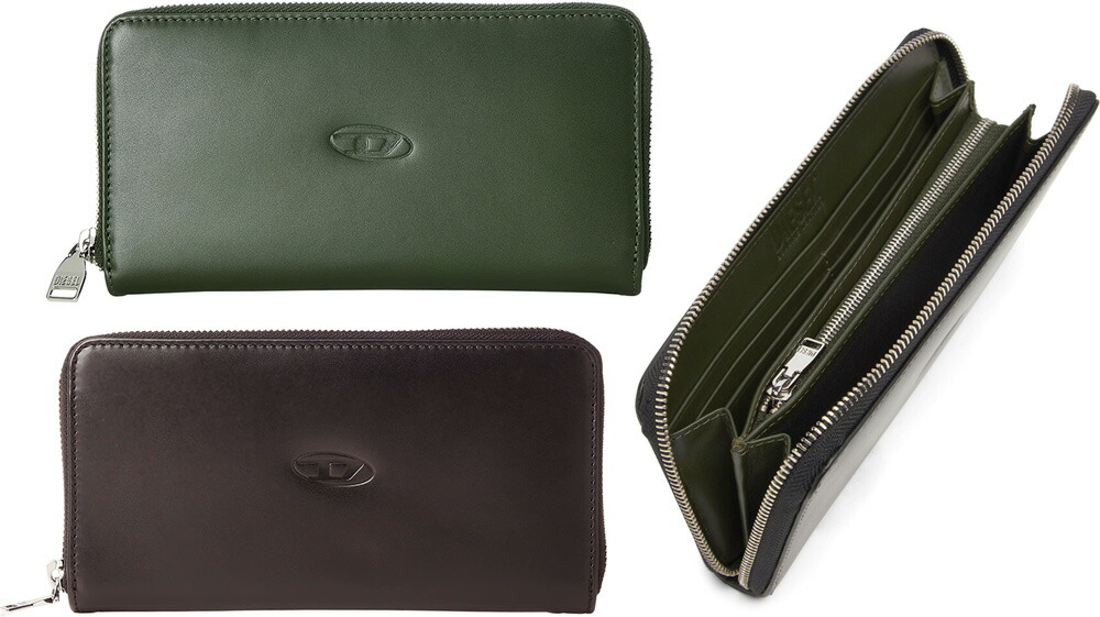 ✨極美品✨完売品 DIESEL 長財布 ラウンドジップ エンボス オールレザー 楽天市場】DIESEL ディーゼル 小銭入れ付きラウンドファスナー長