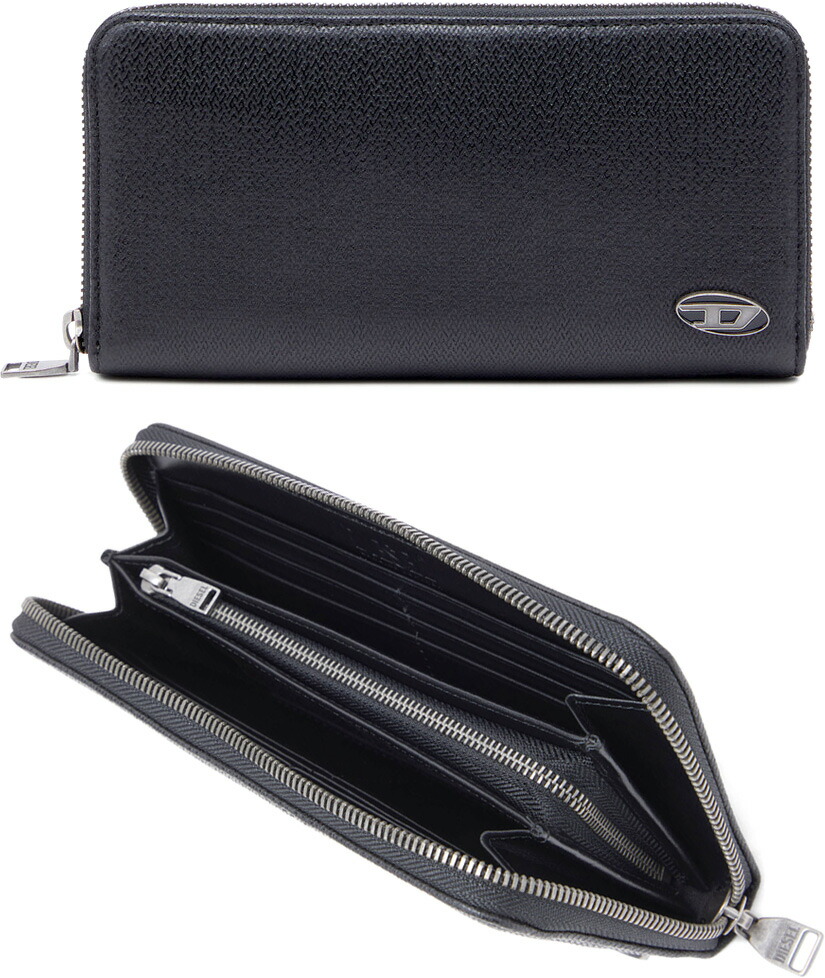 楽天市場】DIESEL ディーゼル小銭入れ付きラウンドファスナー長財布