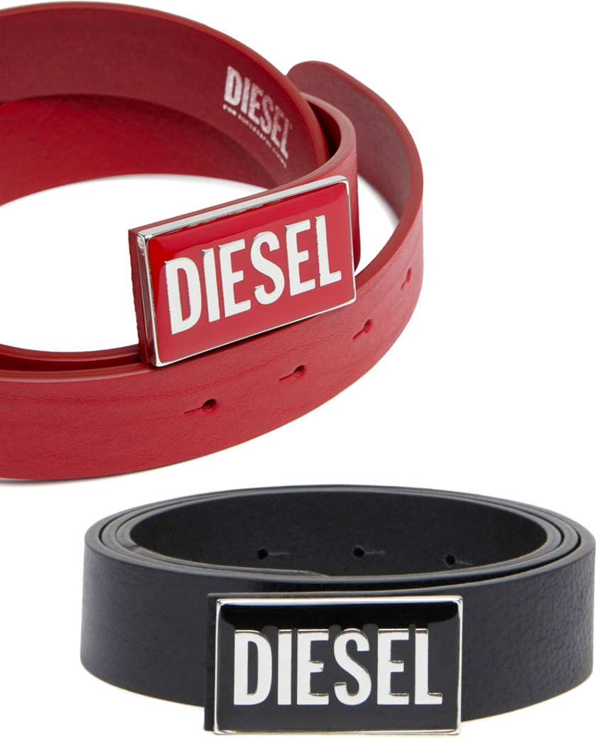 ディーゼル DIESEL ウェビング製 ベルト ロゴ ガチャベルト ディーゼル DIESEL ウェビング製 ベルト ロゴ ガチャベルト