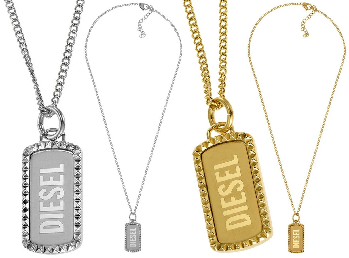 楽天市場】DIESEL ペンダントネックレスディーゼル ダブル