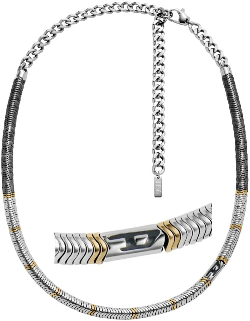 楽天市場】DIESEL ディーゼルレターロゴプレート喜平チェーン 楽天市場】DIESEL ディーゼルレターロゴプレート喜平チェーン