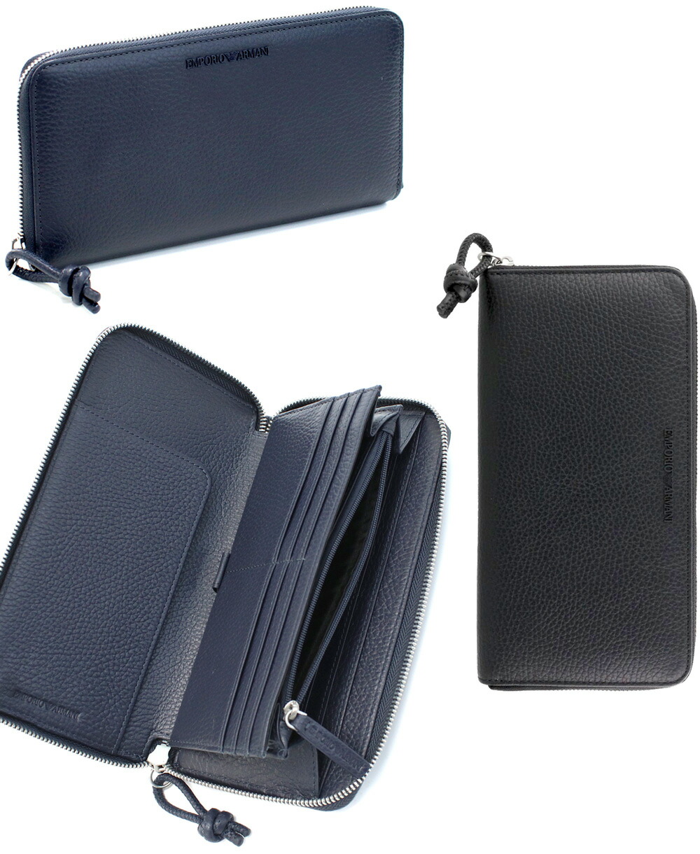 EMPORIO ARMANI アルマーニ ロゴ ジップウォレット 長財布 EMPORIO ARMANI アルマーニ レディース 財布 エンポリオ