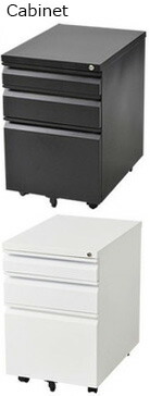 セキュリティー万全オールロック機能付きデスク下やオフィスの整理に便利鍵付きで大事な物を大切に保管管理ダイヤル錠式も入荷 キャスター付きで移動も楽々ペントレー付き3段ワゴン ホワイト ブラックスチールキャビネット 書類や工具小物などを収納|kaminorth