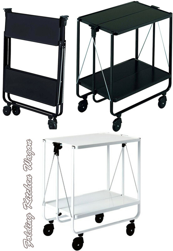 取付無料！ライフハイト 折りたたみ式サイドカート ブラックスチール