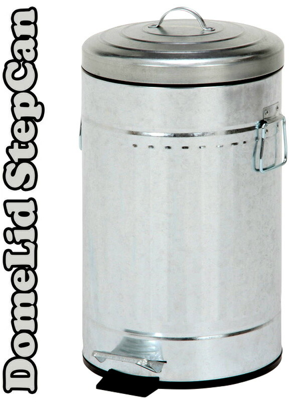 ブラッシュドステンレススチール製ラウンドステップカン（ペダル式ゴミ箱）12L ① 楽天市場】ゴミ箱 12L マイトラッシュ ペダルペール ブラック