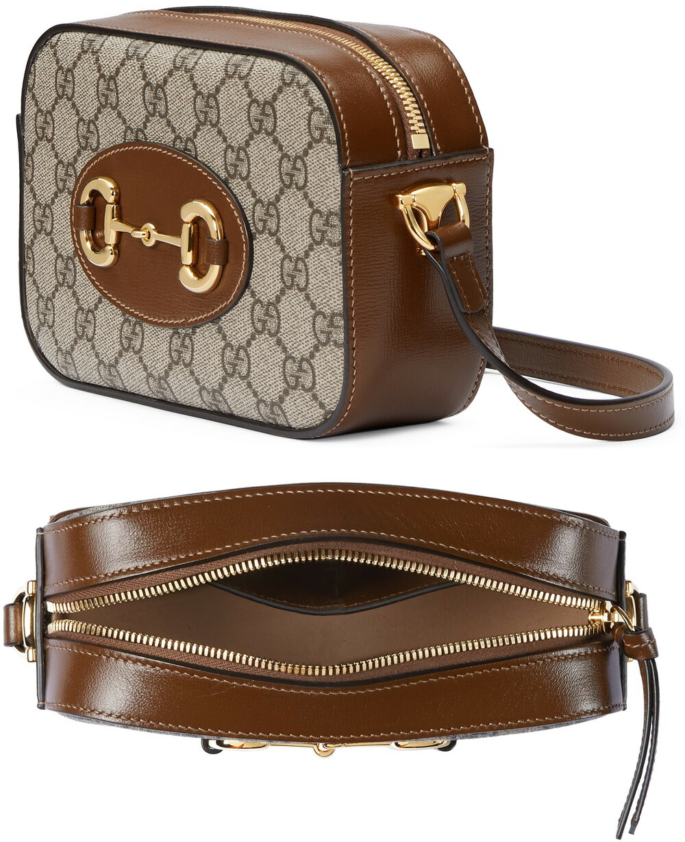 美品 グッチ キャンバス ショルダーバッグ インターロッキング ブラウン GUCCI グッチ ショルダーバッグ インターロッキングG付き