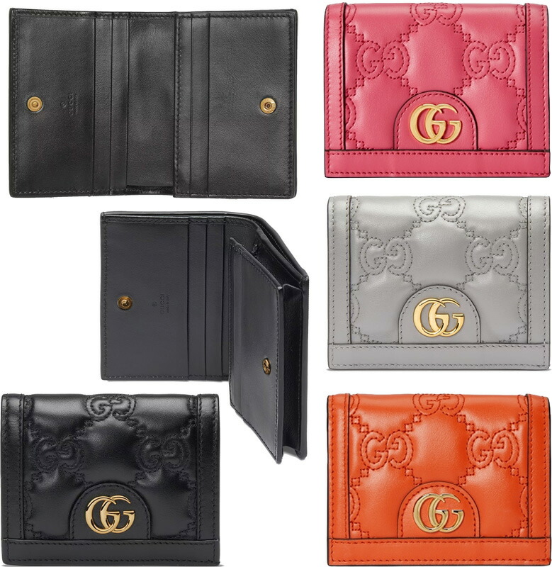 さらmama GUCCI　2つ折り名刺入れ(ブラウン) GUCCI レディース名刺入れ｜ファッション小物｜ファッション