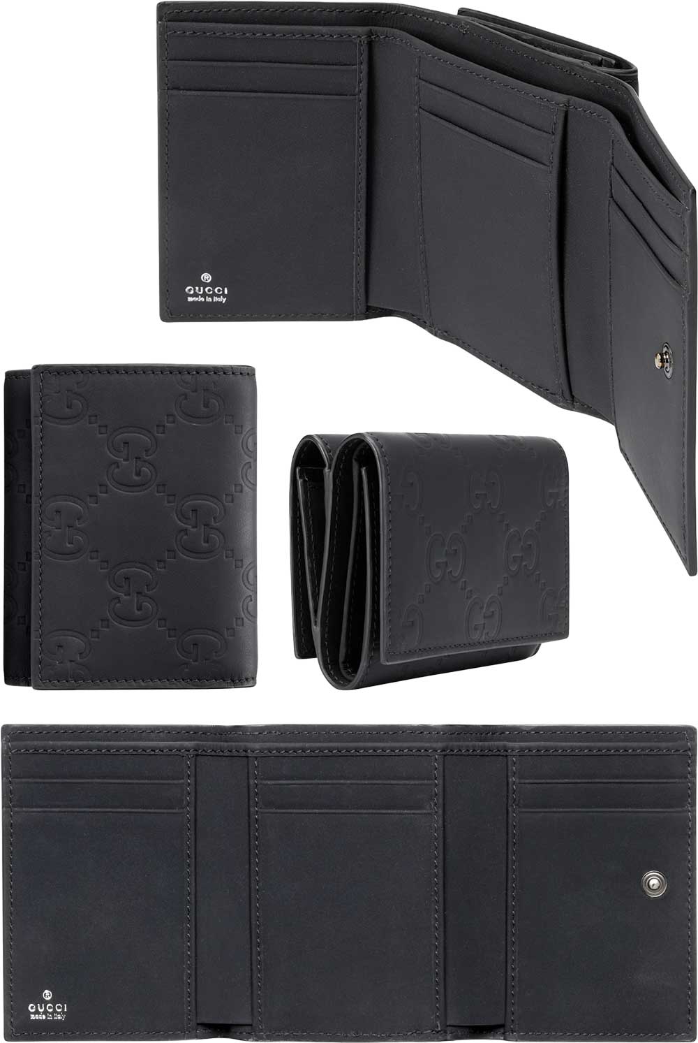 楽天市場】GUCCI グッチ メンズ レディース小銭入れ付き三つ折財布