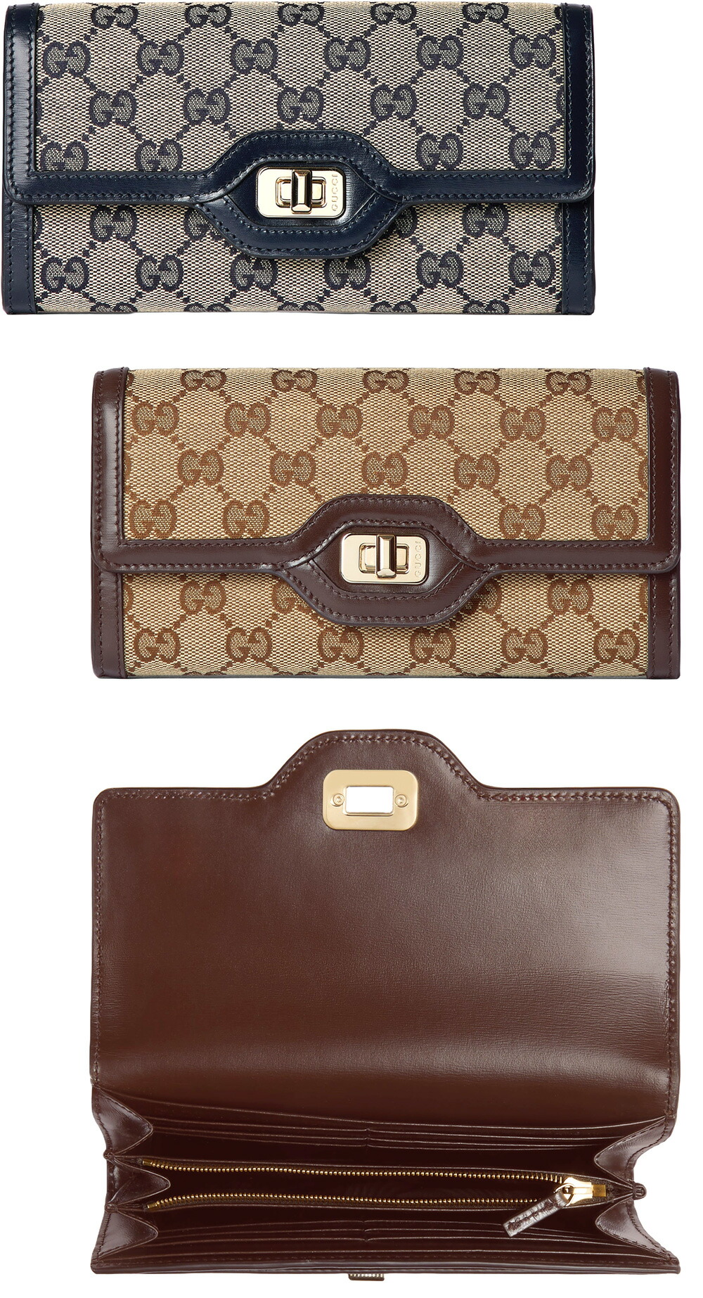 Amazon.co.jp: (グッチ) GUCCI 財布 二つ折り メンズ ベージュ