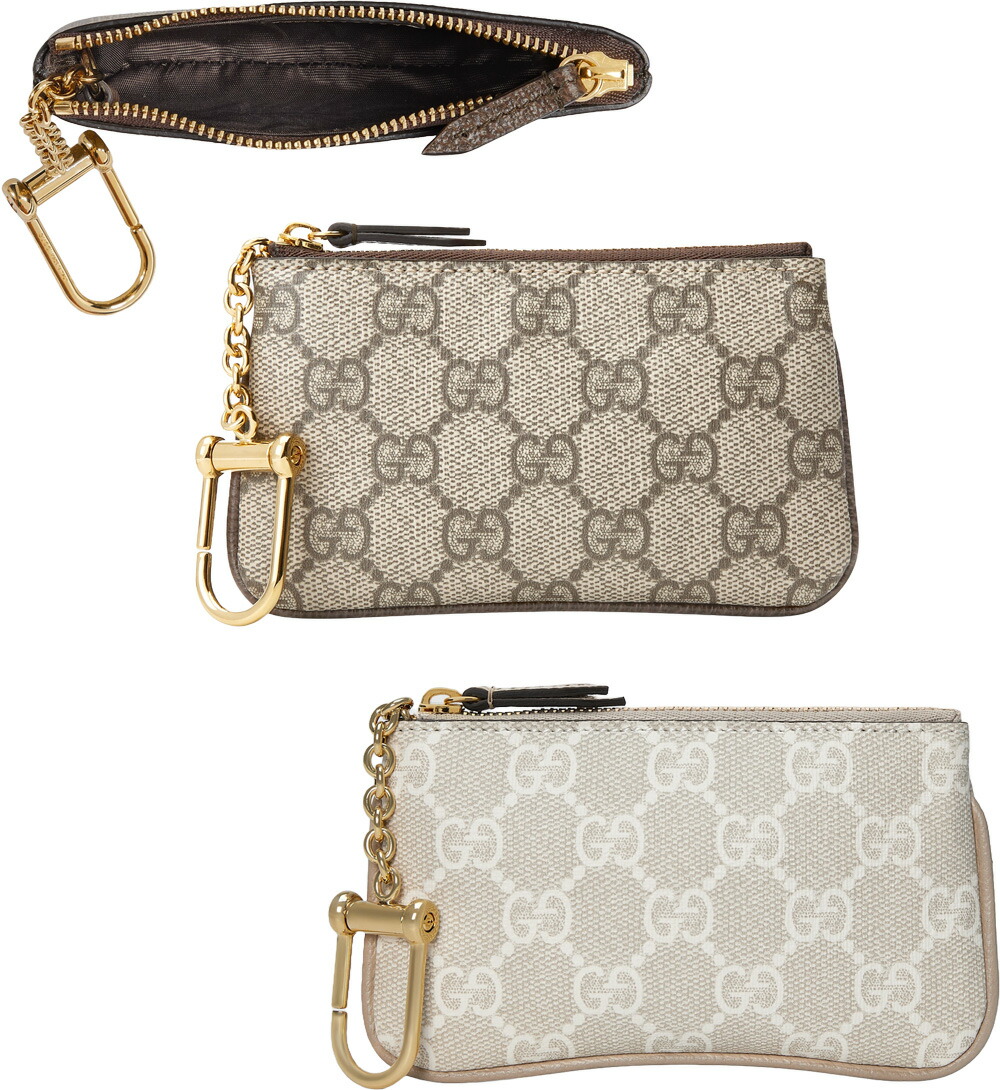 GUCCI GGパターン コインケース ブラウン　キーホルダー付き　未使用 楽天市場】GUCCI グッチ メンズ レディースキーチェーン付き