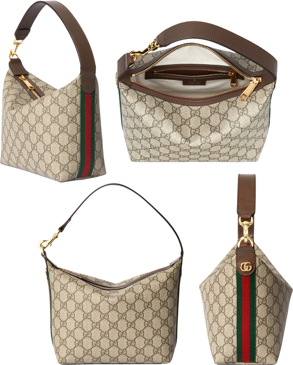 グッチ ミニトート 2way ショルダー レザー×キャンバス GG柄 ブラウン 楽天市場】GUCCI グッチ レディース2WAYミニトートバッグGG