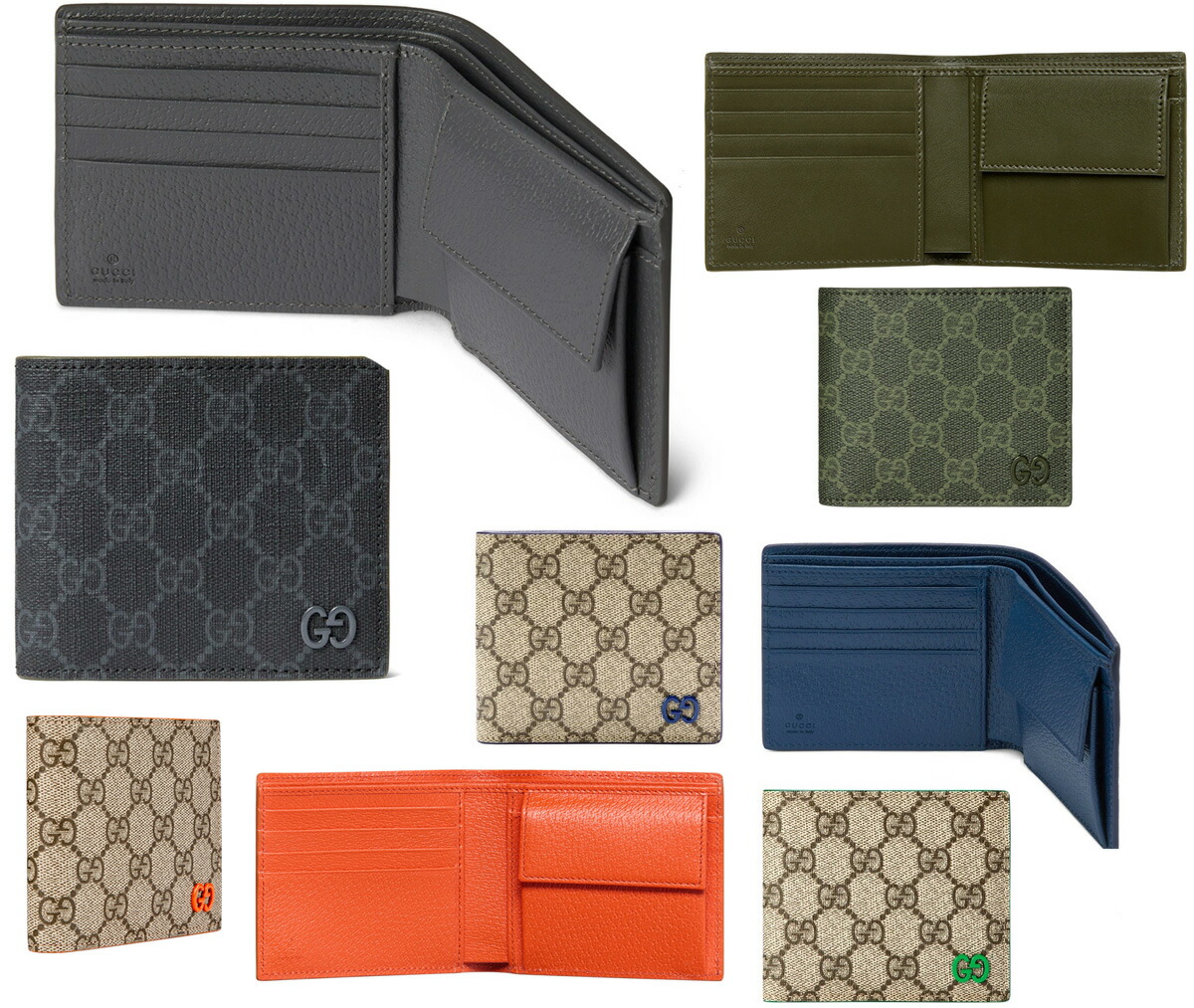 楽天市場】グッチ GUCCI 二つ折り財布 メンズ レディース キング