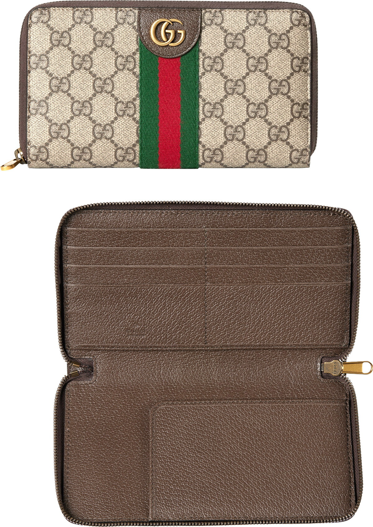 GUCCI グッチコインケース CGシマレザーラウンドファスナー　ブラウン 楽天市場】【財布】GUCCI グッチ マイクログッチシマ ラウンド
