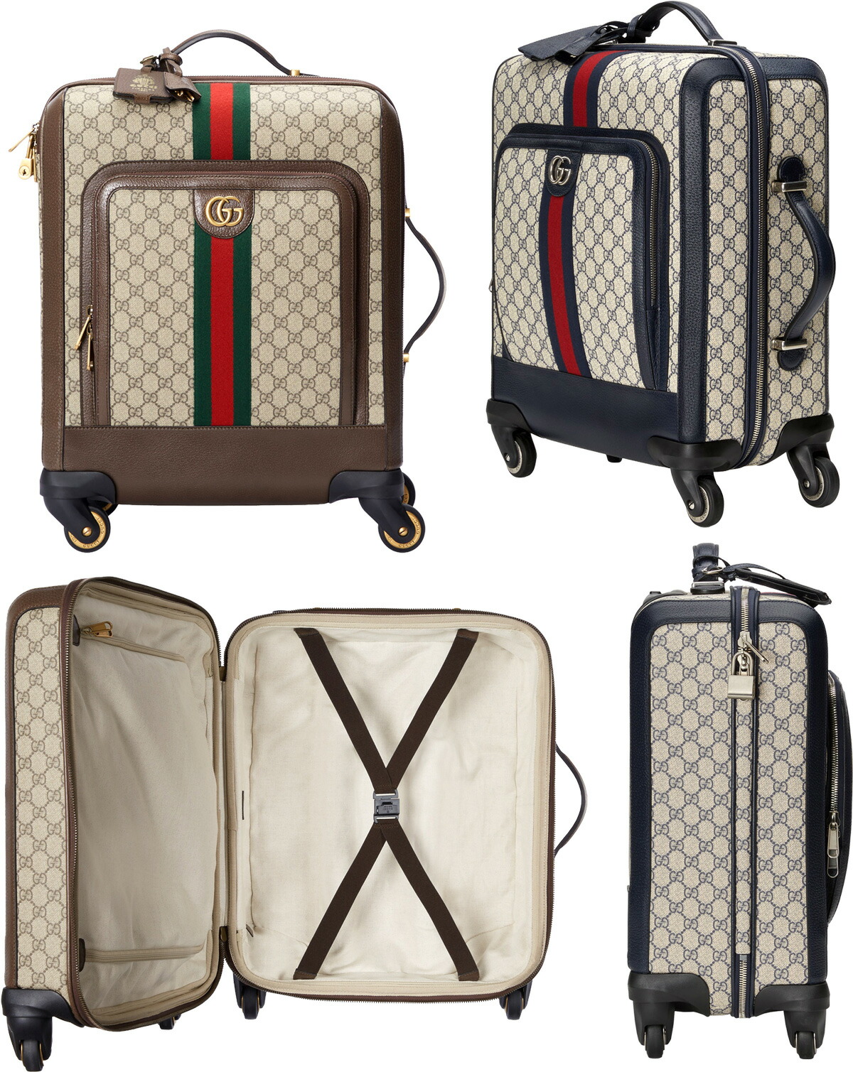 訳あり GUCCI ディアマン スーツケース キャリーケース 4輪 org.jpg