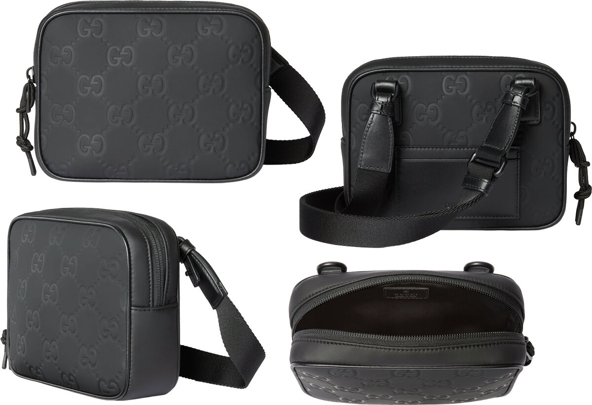 GUCCI グッチ グッチシマ トートバッグ A4PC◎ ブラック チャーム付き グッチgucciグッチシマトートバッグ黒（ファッション）の
