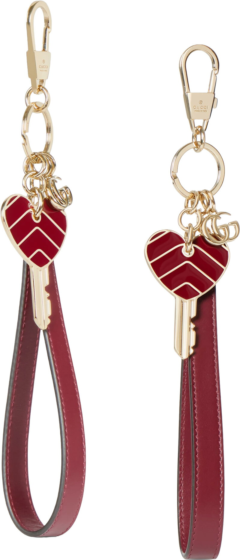 GUCCI グッチ キーリング ハート キー モチーフ 鍵 ペア ゴールド 楽天市場】GUCCI グッチ ロゴ刻印キーリング鍵チャーム ライト