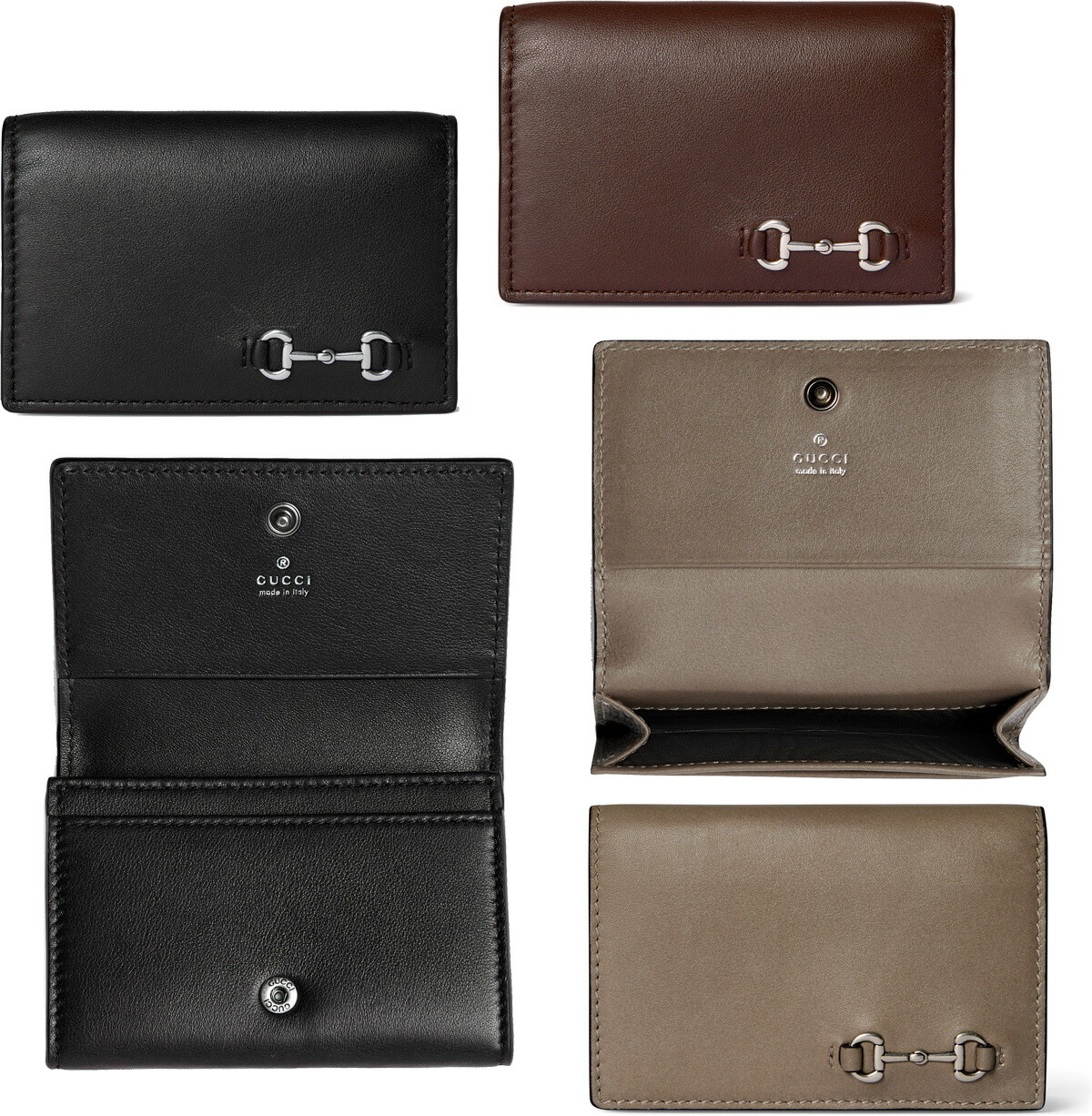 楽天市場】GUCCI グッチ メンズ二つ折り財布 名刺入れブルー