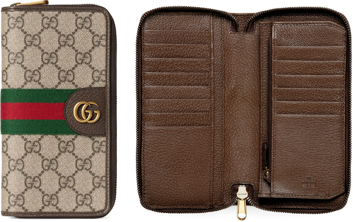 楽天市場】GUCCI グッチ ダブルGロゴ小銭入れ付きラウンドファスナー長