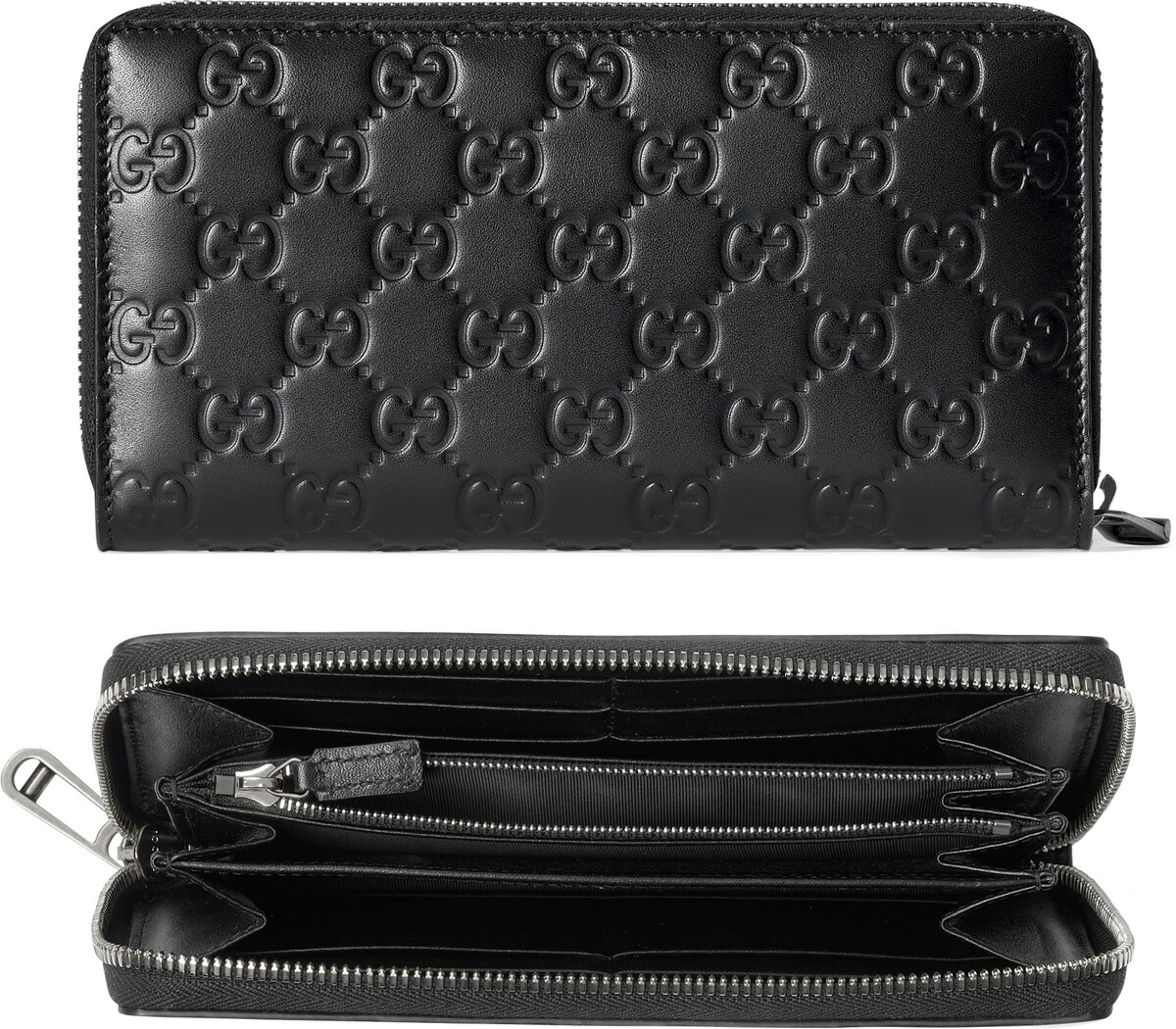 楽天市場】GUCCI グッチ 二つ折り長財布LONG WALLET MEN BAR