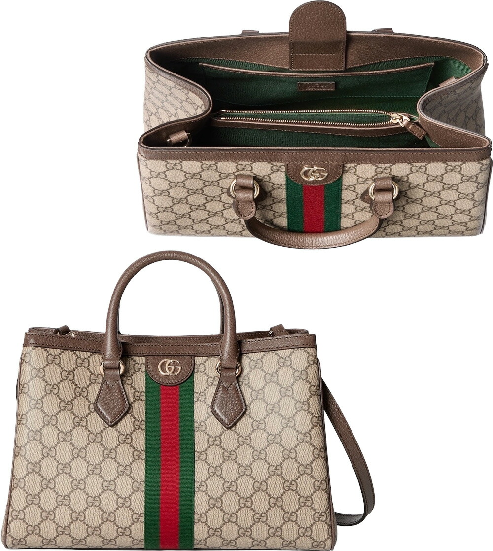 楽天市場】GUCCI グッチ 2WAYトートバッグGGパターン インター