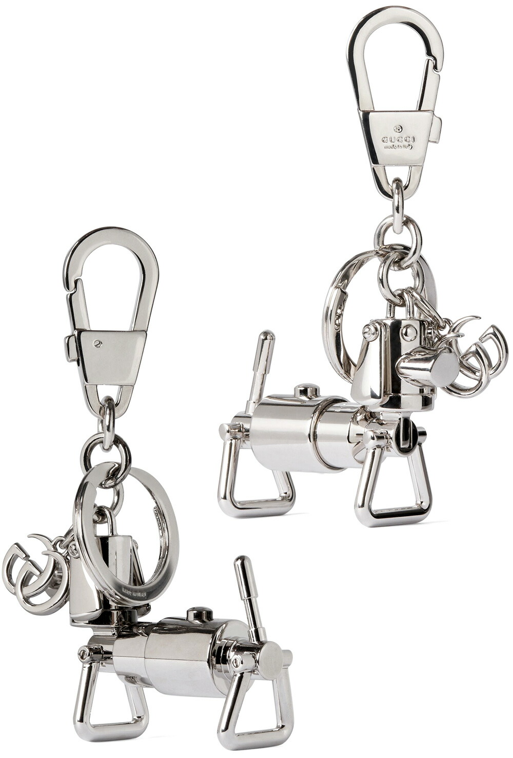 楽天市場】GUCCI グッチ キーリングアイコンGGロゴレッド ダイヤモンド