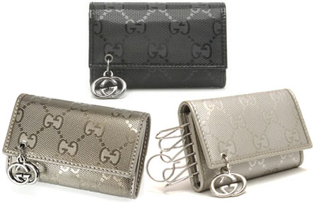 【美品】GUCCI グッチ　ケース　キャンバス　GG メタルロゴ 楽天市場】GUCCI グッチダブルGロゴ 6連キーケース アイコン