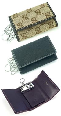 グッチ ６連キーケース GUCCI GGキャンバス キーホルダー ベージュ×ダークブラウン9643 ブラック1000 A456R FVFIR FVF1R