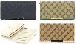 楽天市場】【未使用】 グッチ 長財布 コンチネンタル ウォレット