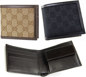 楽天市場】GUCCI グッチファスナー小銭入れ付き2つ折り財布マイクロ