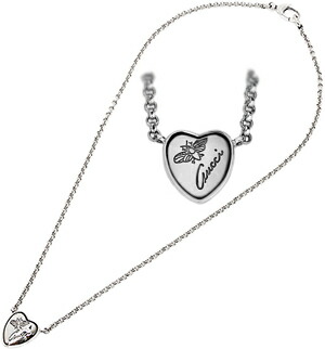 楽天市場】GUCCI グッチ レディース ハートトップネックレスレッド