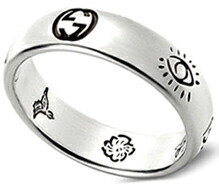 楽天市場】GUCCI グッチ 指輪 メンズ レディース ダブルGスターリング