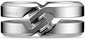 楽天市場】【ギフト品質】グッチ GUCCI リング 指輪 ノット シルバー