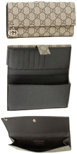 楽天市場】GUCCI グッチダイスロゴ刻印プレート小銭入れ付きWホック長